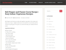 Tablet Screenshot of eateastindian.com